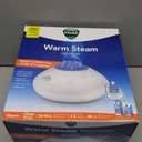 Vicks Warm Steam Vaporizer & Humidifier 1.5 Gallon Tank for Small and Medium Rooms, Night Light, Works with VapoPads and VapoSteam