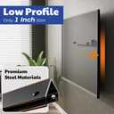 Fulifix Studless TV Wall Mount for Most 22-55 Inch TVs, No Stud Drywall TV Mount, No Drill TVs Bracket Max VESA 400x400mm up to 100 lbs, Easy Install Include All Hardware