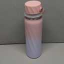 HEYTRIP Portable Breastmilk Cooler - 20oz Stainless Steel Milk Chiller Bottle for Travel & Work | Reusable Breastmilk Storage Container, 36+ Hour Cooling, TSA Approved | Rosy Azure