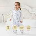 HOMEAL Toddler Sleep Sacks for 3t-5t, 1.0 TOG Sleeveless with Feet, Baby Sleep Sack