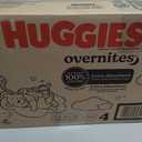 Huggies Size 4 Overnites Baby Diapers: Overnight Diapers, Size 4 (22-37 lbs), 116 Ct (2 Packs of 58)