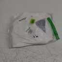 Nautica Men's Classic Fit Short Sleeve Dual Tipped Collar Polo Shirt (Large, Bright White)