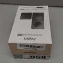 Aqara Smart Doorbell Camera G410 with Chime, 2K, HomeKit Secure Video, 2-Way Audio, Built-in Matter Hub, Wireless/Wired, Supports Apple Home, Alexa, Google, Home Assistant, 2.4G/5GHz Wi-Fi, Black