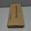 CHIKILLA Silicone Dish Drying Mat for Kitchen Counter, Fast Drainage Design for Vegetables Fruits, Heat Resistant, Non-Slip , Dishwasher Safe  15.7x13 inch Urban Gray