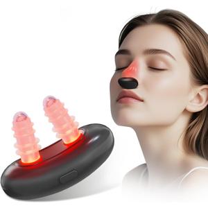 Red Light Nasal Therapy Device, Portable Red Light Therapy for Nose, Nasal Soothing Device Easy to Carry