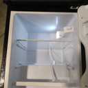 Dorm Fridge with Freezer, Small Refrigerator 3.3 Cu. Ft. with Freezer for Apartment, Temperature Adjustable Apartment Size Fridge for Kitchen, College, RV, Office, Silver