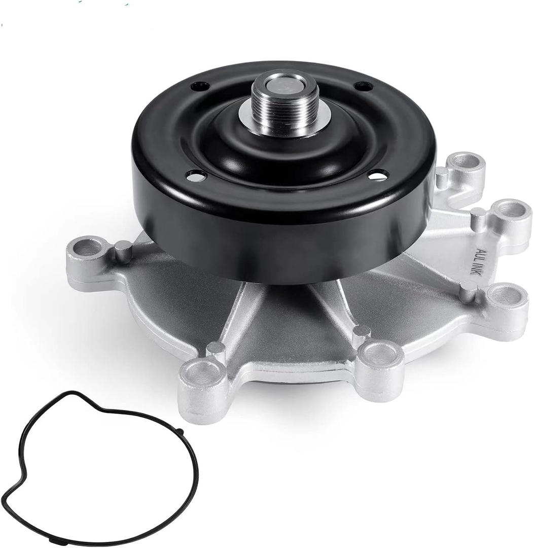 AULINK AW7163 Water Pump with Gasket Compatible with RAM 1500, Dodge Dakota, Jeep Commander Mitsubishi raider, Chrysler aspen 3.7L V6 4.7L V8 Engine