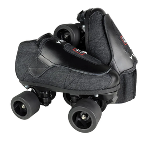 VNLA Junior Stealth Jam Skates for Men and Women - Indoor Unisex Roller Skates M 11 L 12