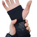 WOXVM 2 Pack Wrist Brace, Compression Wrist Support Splint for Women Men, Adjustable Wrist Strap Compression Wraps Fit Right Left Hand for Fitness, Carpal Tunnel Arthritis, Tendonitis, Wrist Pain