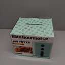 Elite Gourmet EAF-3218BL Personal 1.1Qt Compact Space Saving Electric Hot Air Fryer Oil-Less Healthy Cooker, Timer & Temperature Controls, PFOA Free, Mint