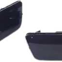 Black/Clear/Amber/Grey Lens Front Fender Side Marker Lights Reflector Replacement For VW Golf MK6 Rabbit GTI 2.0T (Black Len)