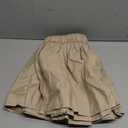 Wrap Around Dust Ruffle Bed Skirt - Beige - for Twin Size Beds w/ 14 Inch Drop - Easy Fit Elastic Strap - Adjustable Pleated Bedskirt w/Brushed Fabric, Wrinkle & Fade Free Women, Men, Kids & Teens