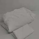 Bedsure Queen Sheet Set, Cooling Sheets for Queen Size Bed Set, Rayon Derived from Bamboo, Breathable & Soft Deep Pocket Up to 16 Inches, Hotel Luxury Silky Bedding, Bedsheet & Pillowcases, White (02 - White)