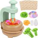 Fabric Flower Bouquets Toys, DIY Craft Kits Toys for Kids - Flowers Market Toy, Build Your Flower Bouquet, Arts & Crafts for 4 5 6 7 8 Year Toddler Girl, Educational Activity Preschool B-Day Gifts