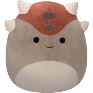 Squishmallows Original 14-Inch Ainhoca Grey Ankylosaurus - Large Ultrasoft Official Jazwares Plush