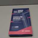 Fit Geno Hinged Knee Brace for Meniscus Tear: Adjustable Support for Knee Pain w/Built-in Side Stabilizers & Removable Metal Hinges for ACL MCL Injury or Surgery Recovery - Men and Women Large