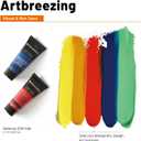Acrylic Paint Set,48 Colors 0.74 oz/22ml Tubes,Highly Pigment Art Paints for Canvas,Wood,Fabric,Paper, Giftable Choice for Artists,Beginner to Pro (48 Colors), 0.7 Fl Oz