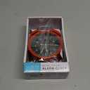 La Crosse Clock 617-3314 Red Twin Bell Quartz Alarm Clock