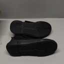 Men's Wide Diabetic Slip-On Shoes Adjustable Comfortable Walking Shoes for Swollen Feet Elderly Foot Pain Relief and Neuropathy Support (8.5 Wide, Black)