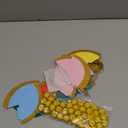 Panitay 40 Pcs Colorful Mini Small Party Hats for Stuffed Animals Paper Cone Tiny Birthday Hats Games Accessories(Ball)