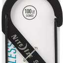 Nite IZE S-Biner Size 5 Durable Carabiner (Black)