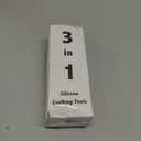 3 in 1 Silicone Caulking ToolsStainless Steelhead, Sealant Finishing Tool Grout Scraper, Reuse and Replace 5 Silicone Pads, Great Tools for Kitchen Bathroom Window, Sink Joint