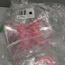 H1vojoxo Pink Bow Gift Bags - 24PCS Clear PVC Gift Bags with Handles DIY Ribbon Coquette Bow knot Reusable Transparent Tote Bag for Girls Birthday Baby Shower Weeding Bridal Engagement Party