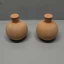 2pcs Ollas 6in-Terracotta Plant Watering Globes Self Watering Planter with Terra Cotta Clay Irrigation Pots Terracotta Watering Pots Large Simple Irrigation Peripheral Water