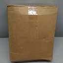 Customizable Magnetic Thermal Insulated Door Curtain with Perspective Window, 5 Layers Oxford&Cotton Cover Blanket Insulation for Winter/Doorway/Attic/Front/Back/Sliding Doors, Keep Cold Out, Brown 