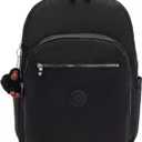 Kipling Women's Seoul Extra Large 17 Laptop Backpack, Durable, Roomy with Padded Shoulder Straps, Bag (True Black 2)