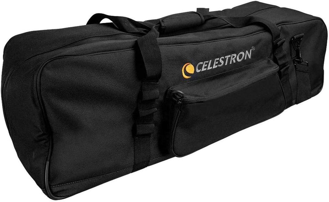 Celestron 94028 34 Tripod Bag Storage & Carry Case for Tripod and Accessories with Configurable Padded Internal Walls and Bonus Accessory Bag, Black