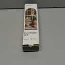 KINGSTONE Retro Rope-Pattern Silverware Set, 5-Piece Flatware Set Cutlery Set Forged with Handcrafted Texture Handles 18/10 Stainless Steel, Dishwasher Safe