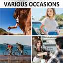 Fanny Pack & Crossbody Bag for Men Women, Fashion Waist Packs Adjustable Belt Bag for Sports, Workout, Traveling, Jogging, Hiking Hands-Free Carrying All Phones (Style 02, Linen Gray)