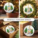 2 x Hanukkah Ornaments 2025, Grateful Gifts for Jewish Men, Merry Chrismukkah Ornament for Jewish Christmas Decorations, Friends, Neighbors, Mom, Dad, Spiritual Gifts for Women