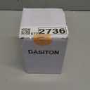 DASITON Makeup Brush holder Organizer,Crystal Cosmetic Makeup Brush Glass Brushes Storage Holder, Vintage Make Up Brush Cup Pen Pencil Holder striped vase(Coffee L)