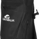 SUN NINJA Dry Bag Backpack, Waterproof Floating Drybag for Kayaking & SUP, Dry Bags Waterproof Backpack for Men & Women (Black)