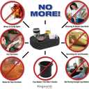 Multi-Functional Couch Cup Holder & Laptop Stand - Ideal for Sofa, Bed, Car, RV | Holds Drinks, Snacks, Remotes, Phones, Laptops | Perfect for Home & Travel