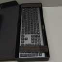 Wireless Mouse and Keyboard Combo, Silent Full-Size Computer Keyboard with Calculator Button, 2400 DPI Mouse, Quiet Click, Slim Cordless USB Set for Laptop PC Windows Mac - Space Grey (KM426-Gray)