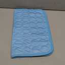 Washable Dog Cooling Mat Ice Silk Cooling Mat for Dogs Pet Self Cool Pad Blanket Dog Ice Pad for Indoor & Outdoor Car Seats, 28x22 in, Blue