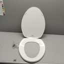 Bemis 170 Durable Plastic Toilet Seat, Elongated, White