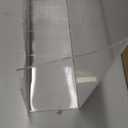 Leinuosen Clear Acrylic Sterilization Pouches Dispenser Rack Organizer Multi-Sized 6 Divided Stations Wall Mount Holder for All Size Sterilization Pouches