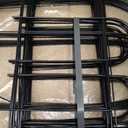 AMAGABELI 35 Panels 18in(H)50ft(L) Decorative Garden Fence No Dig Rustproof Metal Pre-Linking Fence Panels Garden Edging Border Animal Barrier Fencing for Flower Beds Yard Patio Outdoor Decor Black