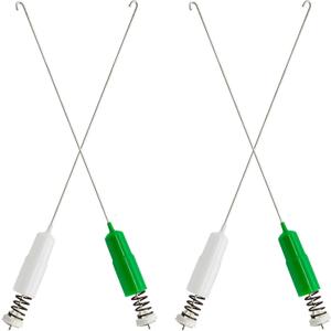 WH16X26911 WH16X26910 Washer Suspension Rods (4Pcs), Replaces WH16X24144 WH16X24145 Suspension Rods, Compatible with GE Washer Suspension Rod GTW335ASN1WW, GTW335ASN2WW, GTW460ASJ5WW, GTW465ASN1WW (green)