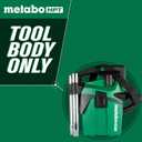 Metabo HPT 18V Cordless Wet/Dry Vacuum, 1.6 Gallon HEPA Filter Vacuum, Powerful 74 CFM Airflow, 8 ft. of Stretchable Hose, Eco and Boost Modes, Lightweight Design, Tool Body Only, RP18DAQ4