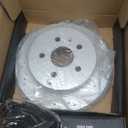 Front Brake Pads And Rotors Kit Compatible With 2002-2005 Chevrolet Trailblazer, GMC Envoy, Automotive Replacement Brake Kits 55069 D882-7759 Geomet Drilled And Slotted Rotors 305mm(12in)
