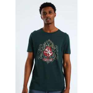 GUESS
SHORT SLEEVE EMBLEM TEE - JADE
L