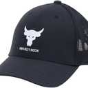 Under Armour Men's Project Rock Trucker Hat ((003) Black / / White)