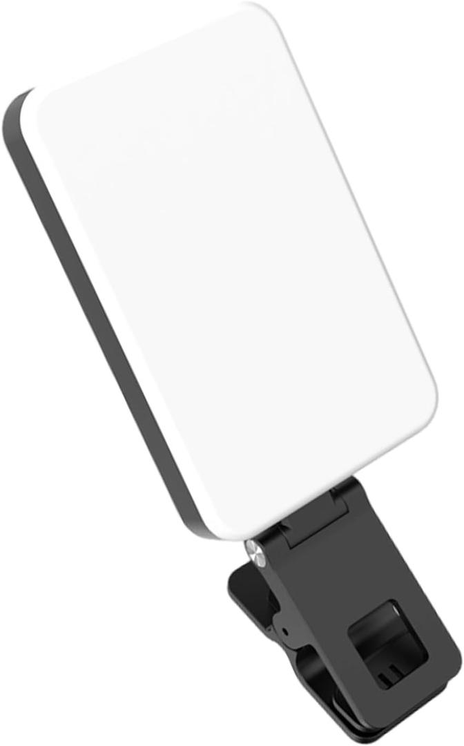 Portable Small Fill Light 5 Color Temperatures Adjustable with Build in Battery & 1/4 Thread Interfaces for Smartphones