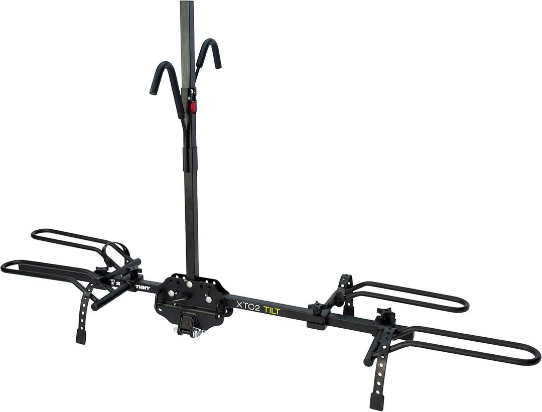 Swagman XTC2 TILT Hitch Mount Bike Rack , Black, 1-1/4" and 2" hitch receiver, class 2 or higher