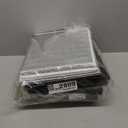 3 Pack Large Insulated Food Delivery Bag with hard bottom XXXL Large Reusable Thermal Cooler Grocery Tote Bag Thermal Cold/Hot Styrofoam Carrier for Shopping/Travel, Black